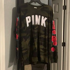 Victoria secret oversized long sleeve shirt